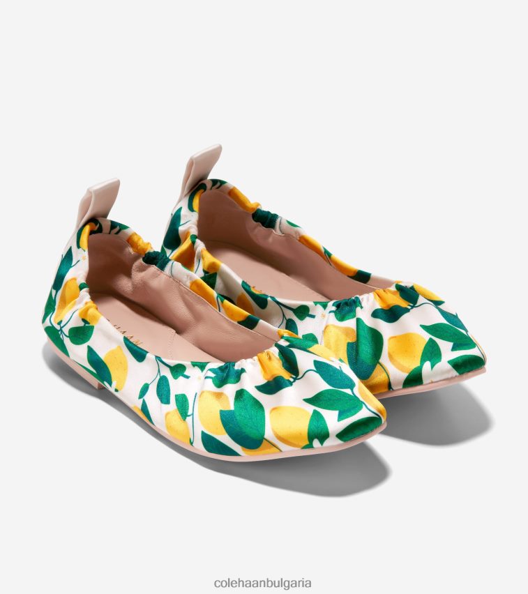 Cole Haan йорк мек балет Жени 84PB6Z98 розова вода-лимон обувки