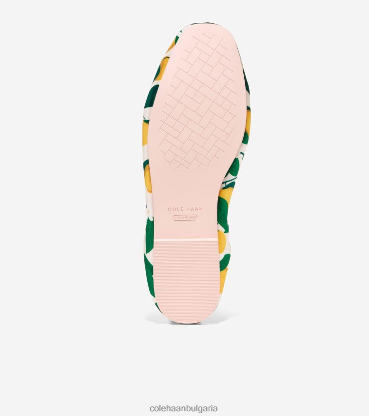 Cole Haan йорк мек балет Жени 84PB6Z98 розова вода-лимон обувки