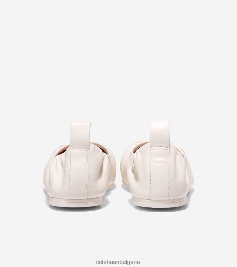 Cole Haan йорк мек балет Жени 84PB6Z99 бяла чапла обувки