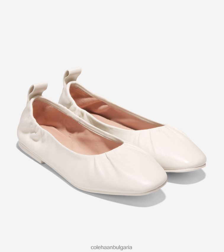 Cole Haan йорк мек балет Жени 84PB6Z99 бяла чапла обувки