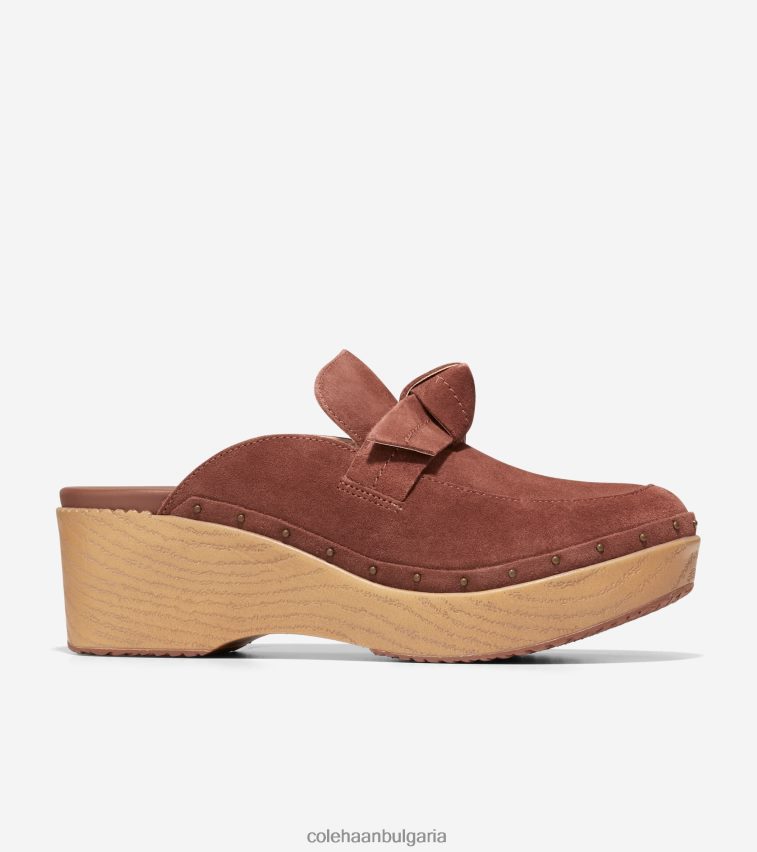 Cole Haan cloudfeel запушване Жени 84PB6Z209 секвоя велур обувки