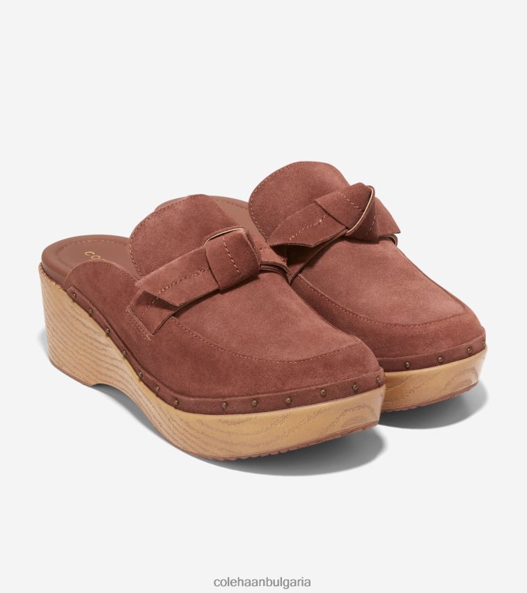 Cole Haan cloudfeel запушване Жени 84PB6Z209 секвоя велур обувки