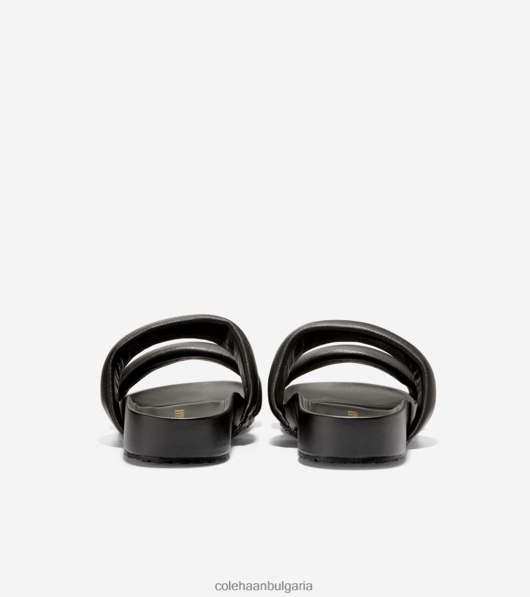 Cole Haan мояве сандали с двойна лента Жени 84PB6Z110 черен обувки