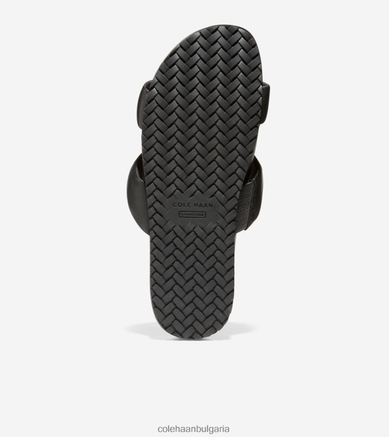 Cole Haan мояве сандали с двойна лента Жени 84PB6Z110 черен обувки