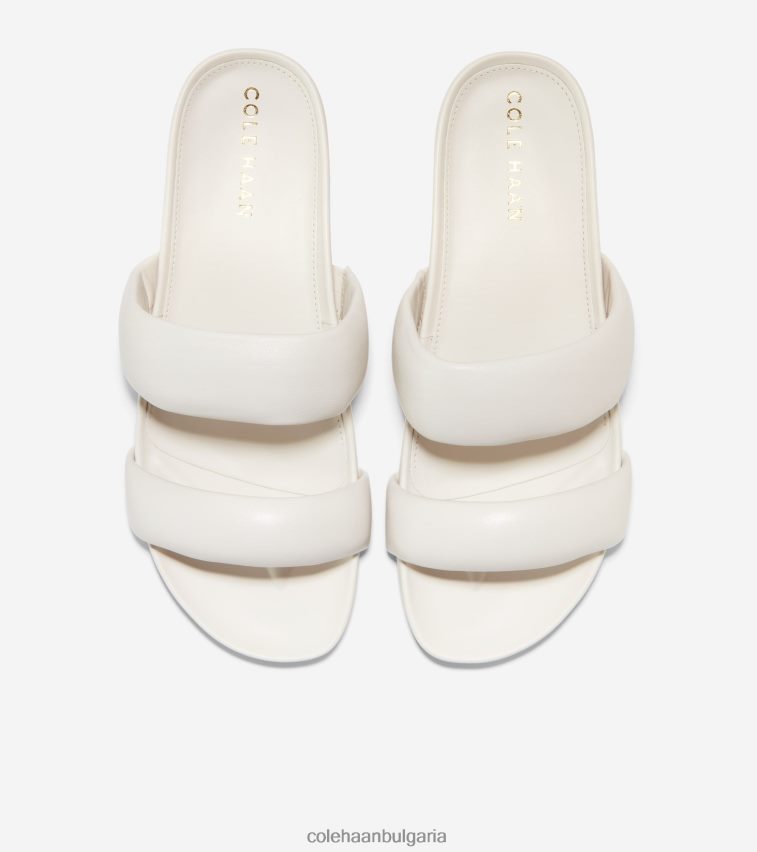 Cole Haan мояве сандали с двойна лента Жени 84PB6Z111 слонова кост обувки