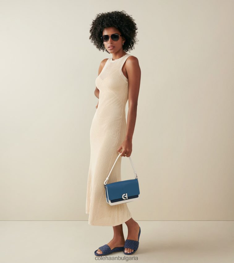 Cole Haan мояве сандали с пързалки Жени 84PB6Z46 дънков плат обувки