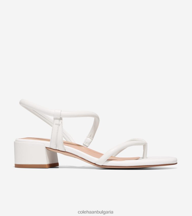 Cole Haan кали прашки сандал Жени 84PB6Z9 бяла чапла обувки