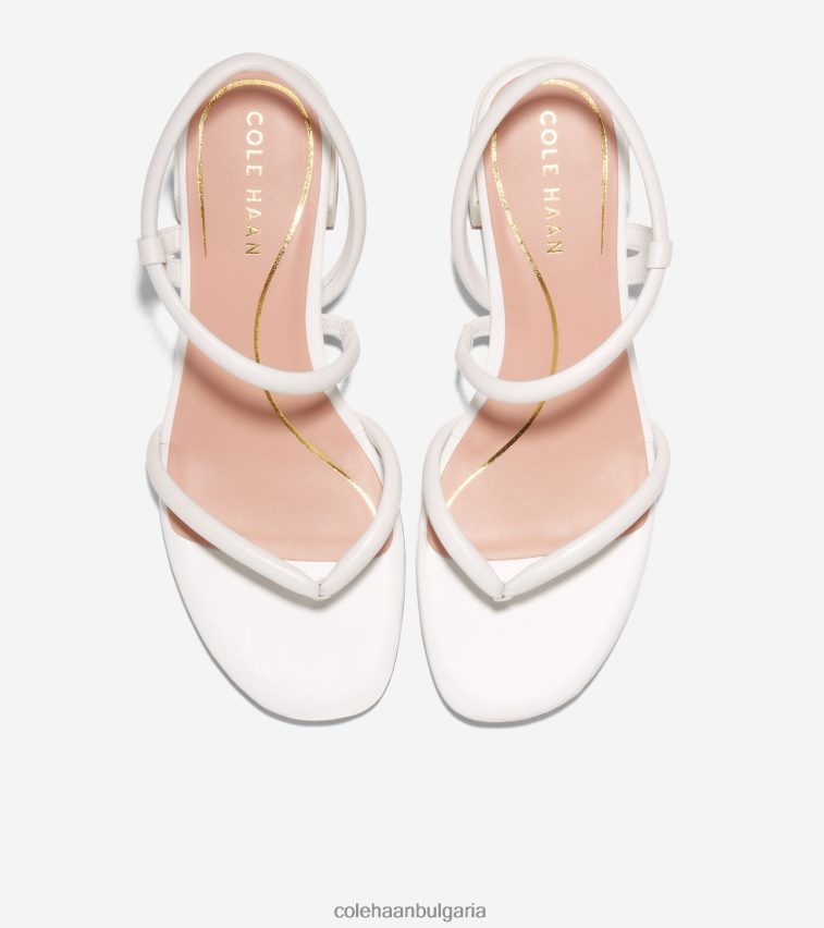 Cole Haan кали прашки сандал Жени 84PB6Z9 бяла чапла обувки