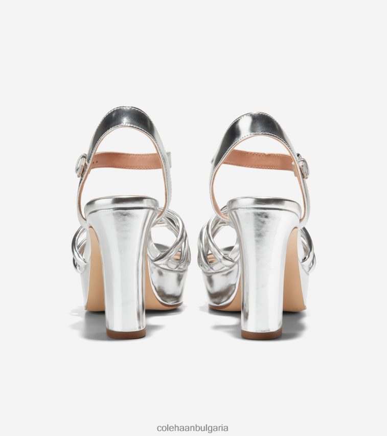 Cole Haan сандали на платформа Grove Жени 84PB6Z158 сребърен спекио обувки