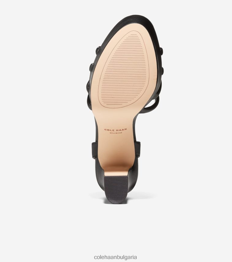 Cole Haan сандали на платформа Grove Жени 84PB6Z160 Черна кожа обувки