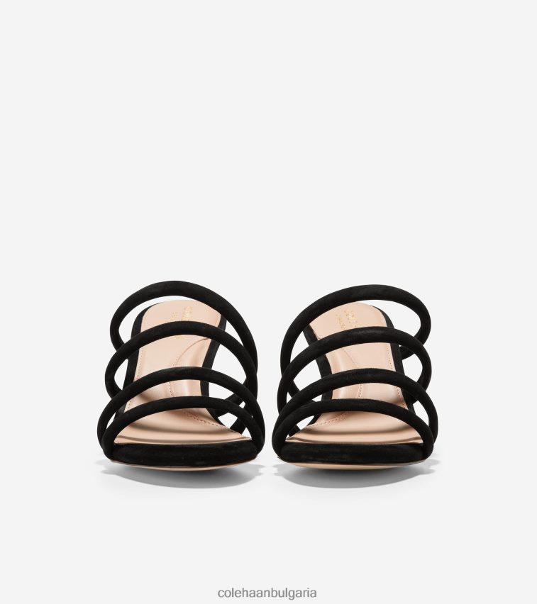 Cole Haan сандал adella Жени 84PB6Z145 черен велур обувки