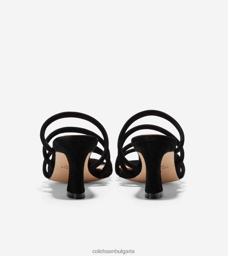 Cole Haan сандал adella Жени 84PB6Z145 черен велур обувки