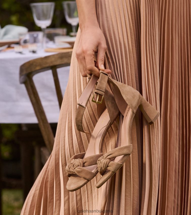 Cole Haan плетен сандал adella Жени 84PB6Z180 уиски велур обувки