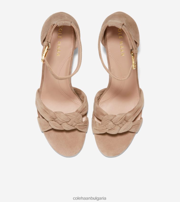 Cole Haan плетен сандал adella Жени 84PB6Z180 уиски велур обувки