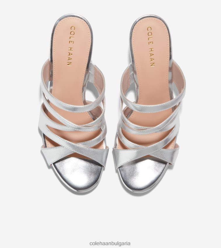 Cole Haan сандал alyse 65 мм Жени 84PB6Z113 сребърен спекио обувки