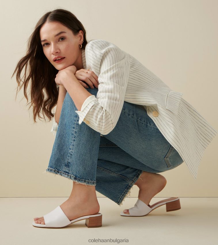 Cole Haan сандал calli band Жени 84PB6Z13 бяла чапла обувки