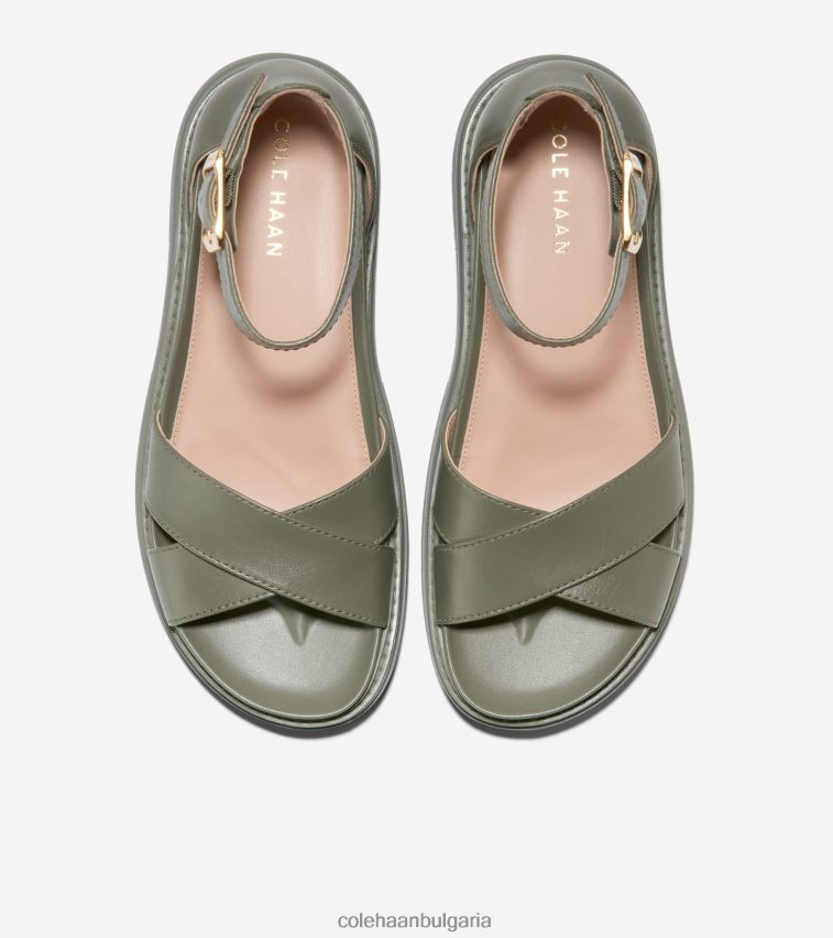 Cole Haan сандал fraya Жени 84PB6Z6 чаено листо обувки