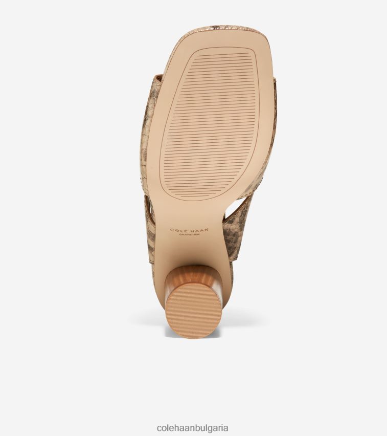 Cole Haan градски сандал reina Жени 84PB6Z175 змийски принт обувки