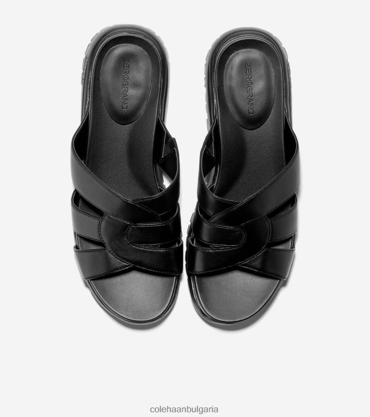 Cole Haan пързалка с прорези zerogrand Жени 84PB6Z194 черен обувки