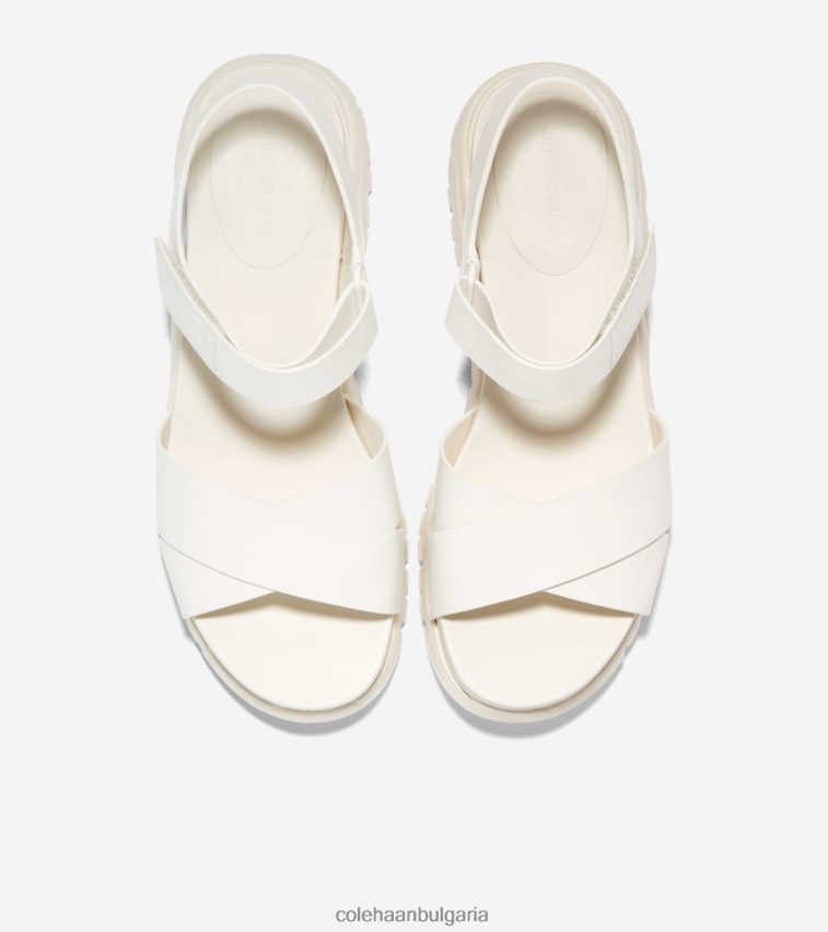 Cole Haan кръстосани сандали zerogrand Жени 84PB6Z85 бяла чапла обувки