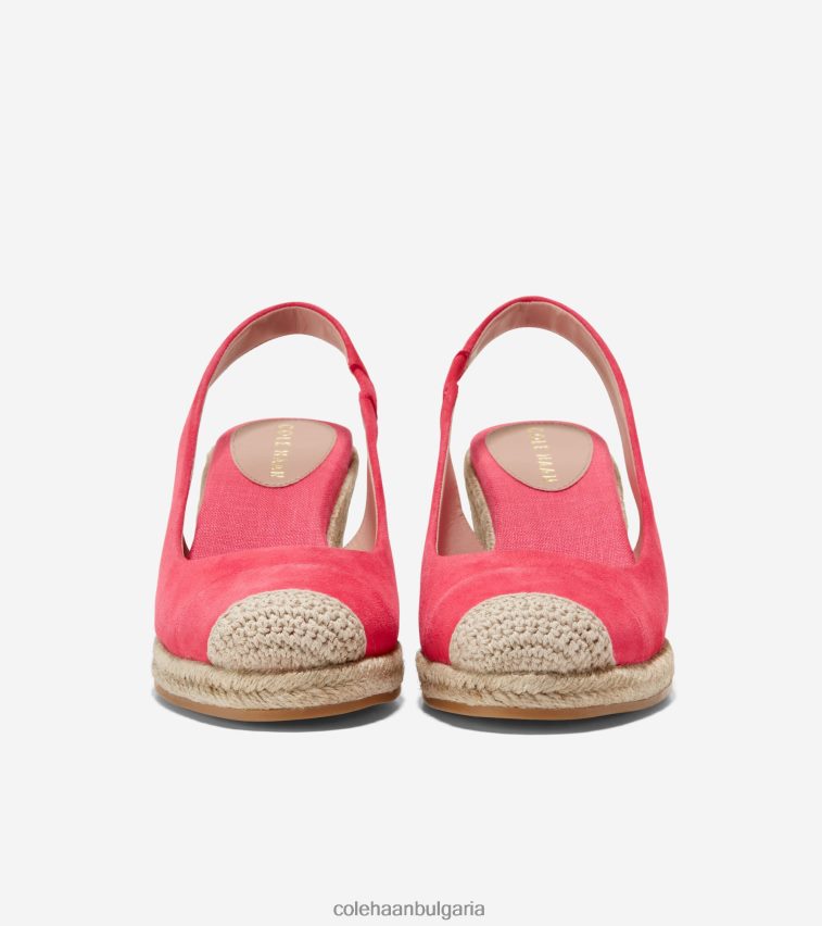 Cole Haan cloudfeel еспадрила с гръб на клин Жени 84PB6Z31 здравец велур обувки