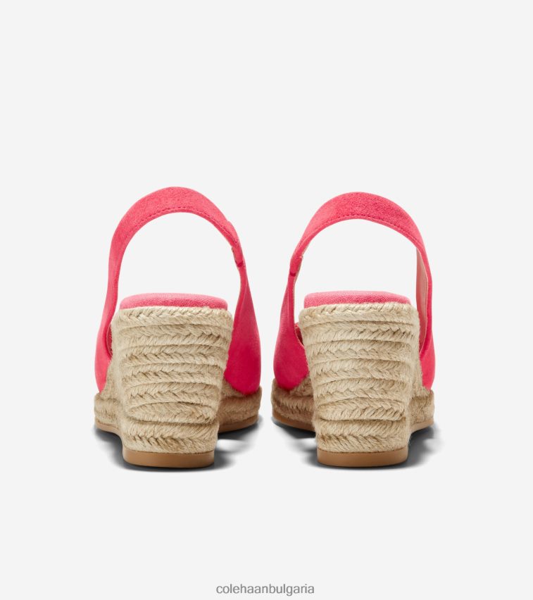 Cole Haan cloudfeel еспадрила с гръб на клин Жени 84PB6Z31 здравец велур обувки