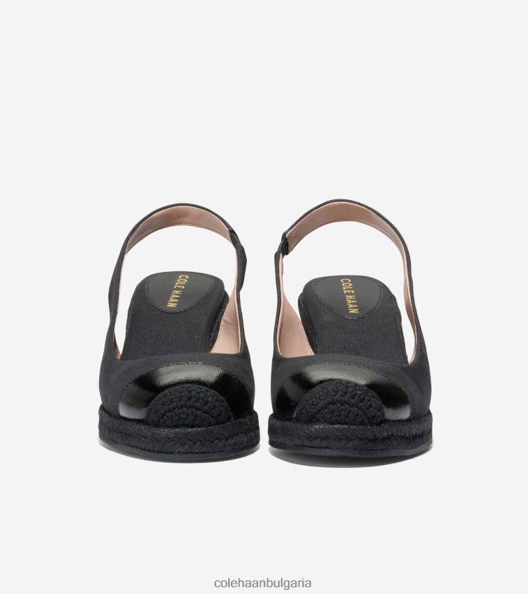 Cole Haan cloudfeel еспадрила с гръб на клин Жени 84PB6Z34 черен обувки