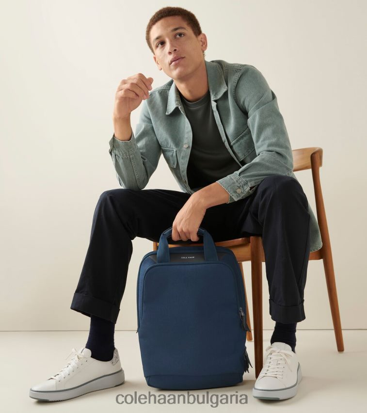 Cole Haan раница 2 в 1 zerogrand мъже 84PB6Z552 тъмносин блейзър аксесоари