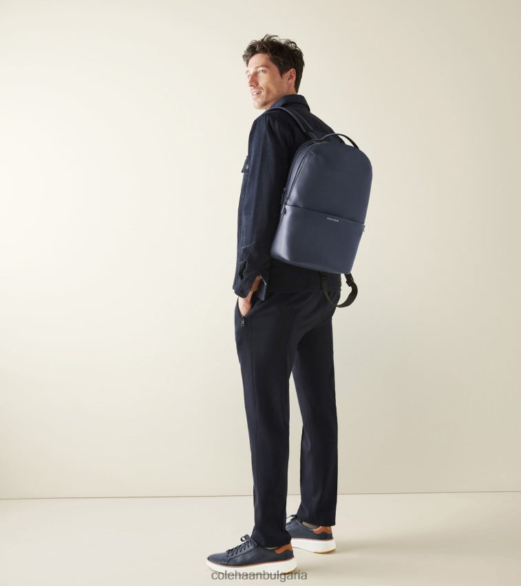 Cole Haan раница triboro мъже 84PB6Z550 тъмносин блейзър аксесоари