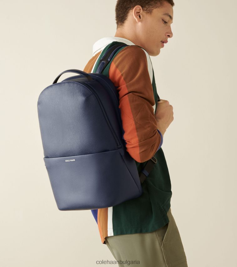 Cole Haan раница triboro мъже 84PB6Z550 тъмносин блейзър аксесоари