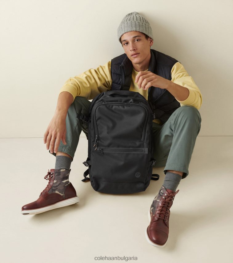 Cole Haan zerogrand 48 часова раница мъже 84PB6Z556 черен аксесоари