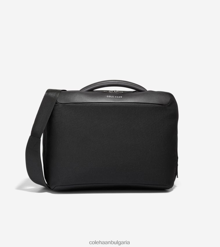 Cole Haan zerogrand аташе мъже 84PB6Z558 ново черно аксесоари