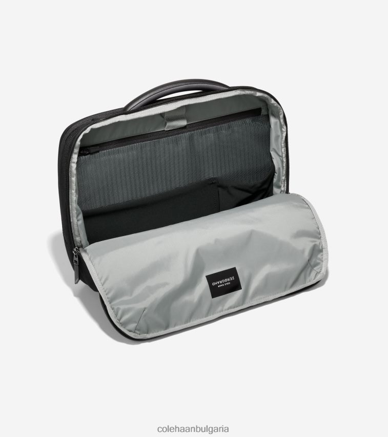 Cole Haan zerogrand аташе мъже 84PB6Z558 ново черно аксесоари