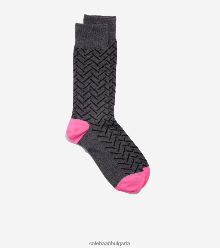 Cole Haan рокля екипаж чорап мъже 84PB6Z591 сиво аксесоари