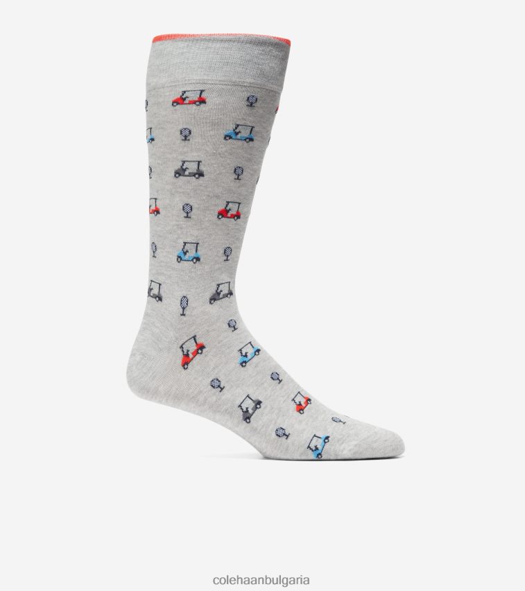 Cole Haan рокля екипаж чорап мъже 84PB6Z616 сиво аксесоари