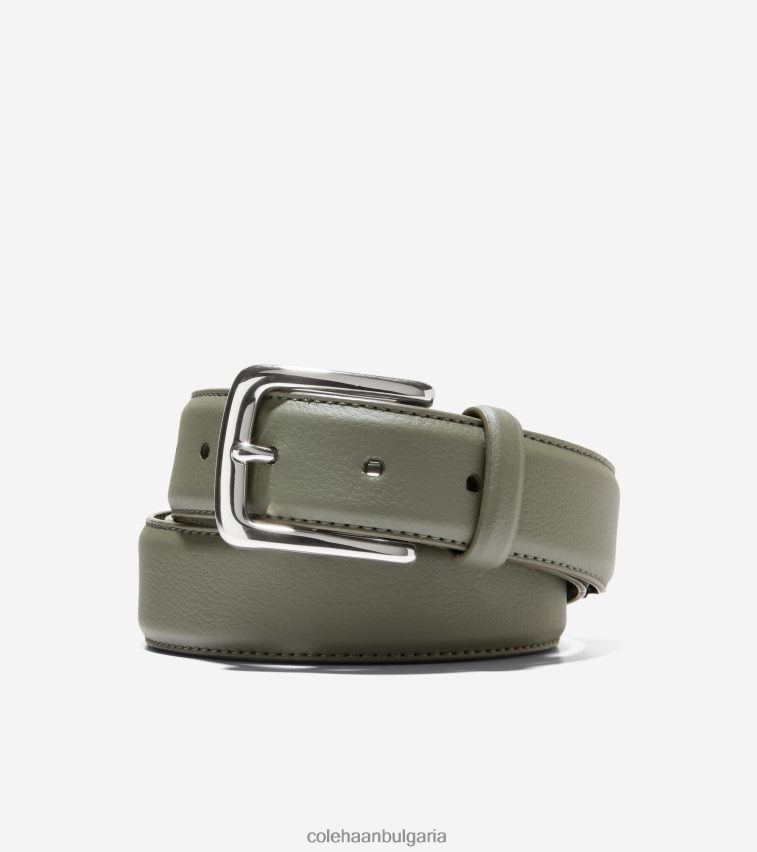 Cole Haan 32 мм колан за рокля кактус мъже 84PB6Z578 чаено листо аксесоари