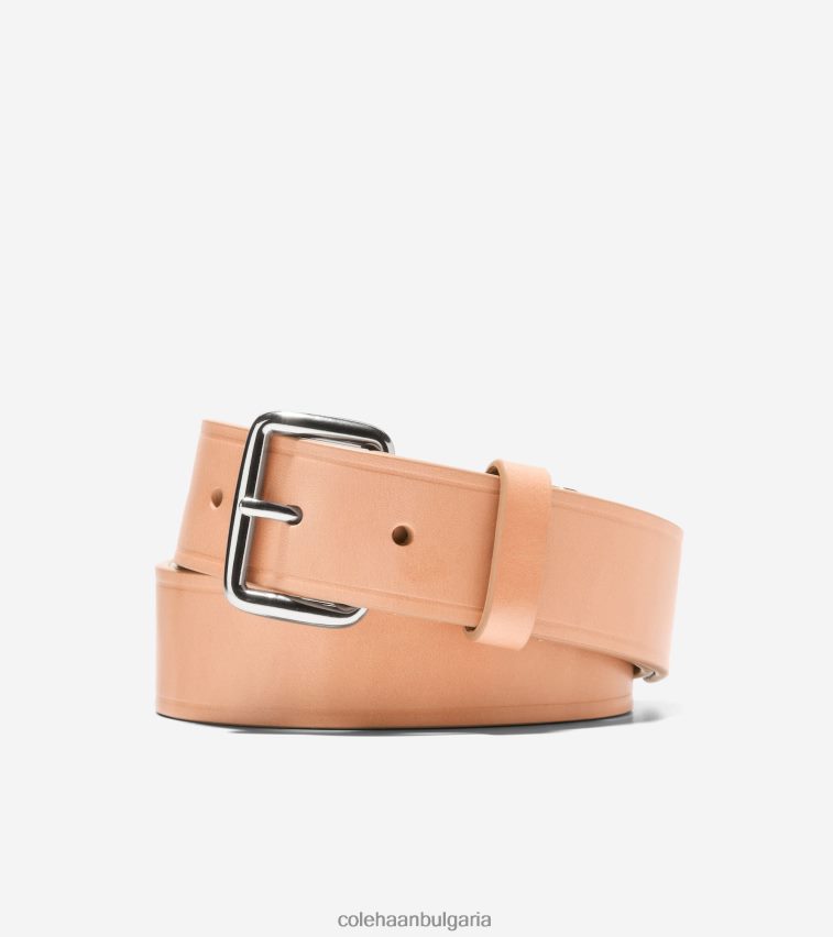 Cole Haan 35мм колан за рокля вачета мъже 84PB6Z573 бежово аксесоари