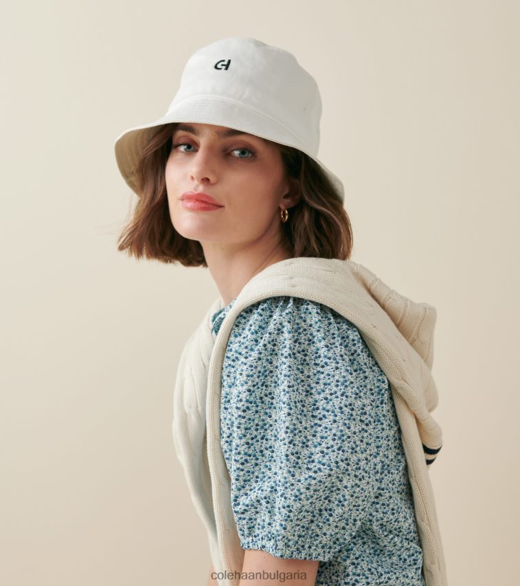 Cole Haan памучна шапка-кофа мъже 84PB6Z501 оптика бяла аксесоари