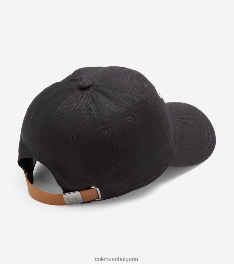 Cole Haan памучна шапка за голф мъже 84PB6Z502 черен аксесоари