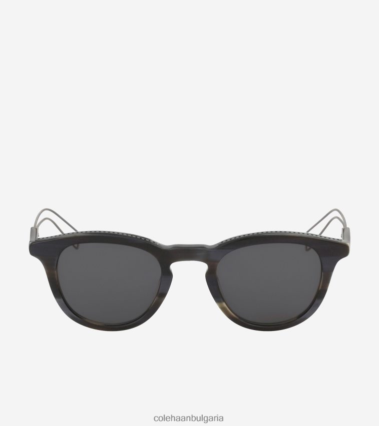 Cole Haan модерни кръгли слънчеви очила мъже 84PB6Z530 оръжие аксесоари