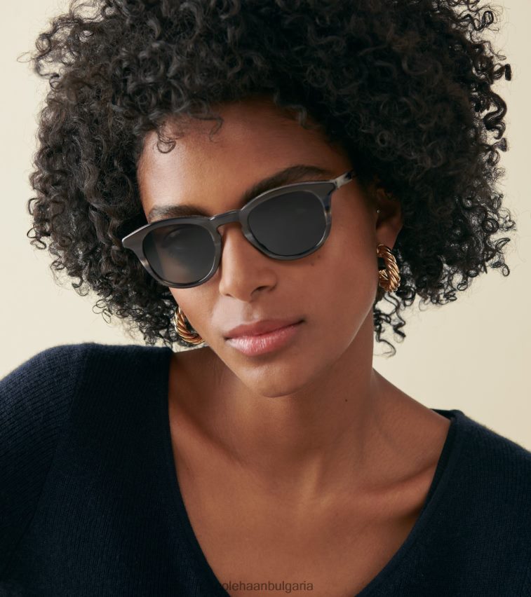 Cole Haan модерни кръгли слънчеви очила мъже 84PB6Z530 оръжие аксесоари