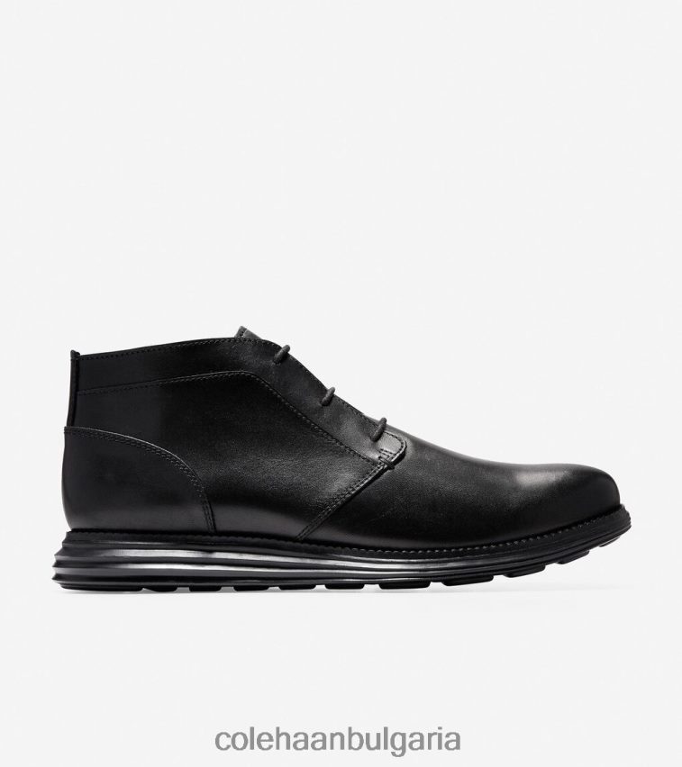 Cole Haan оригинална ботуш Grand Chukka мъже 84PB6Z466 черен обувки