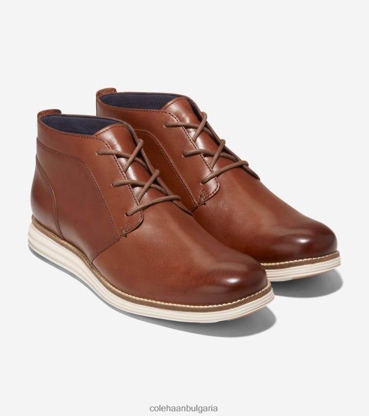 Cole Haan оригинална ботуш Grand Chukka мъже 84PB6Z467 woodbury-слонова кост обувки