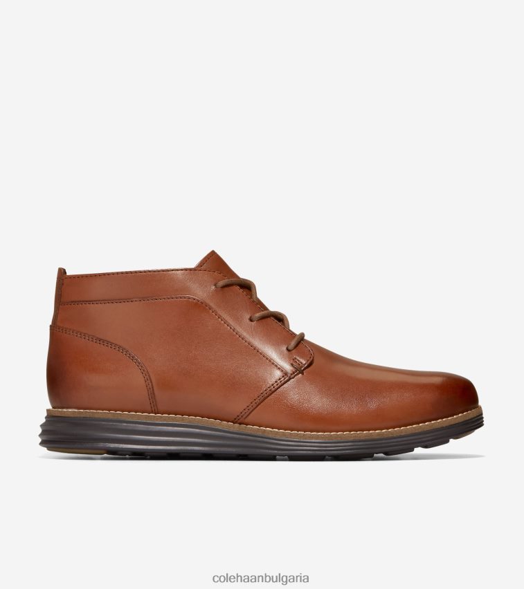 Cole Haan оригинална ботуш Grand Chukka мъже 84PB6Z468 woodbury-тъмно печено обувки