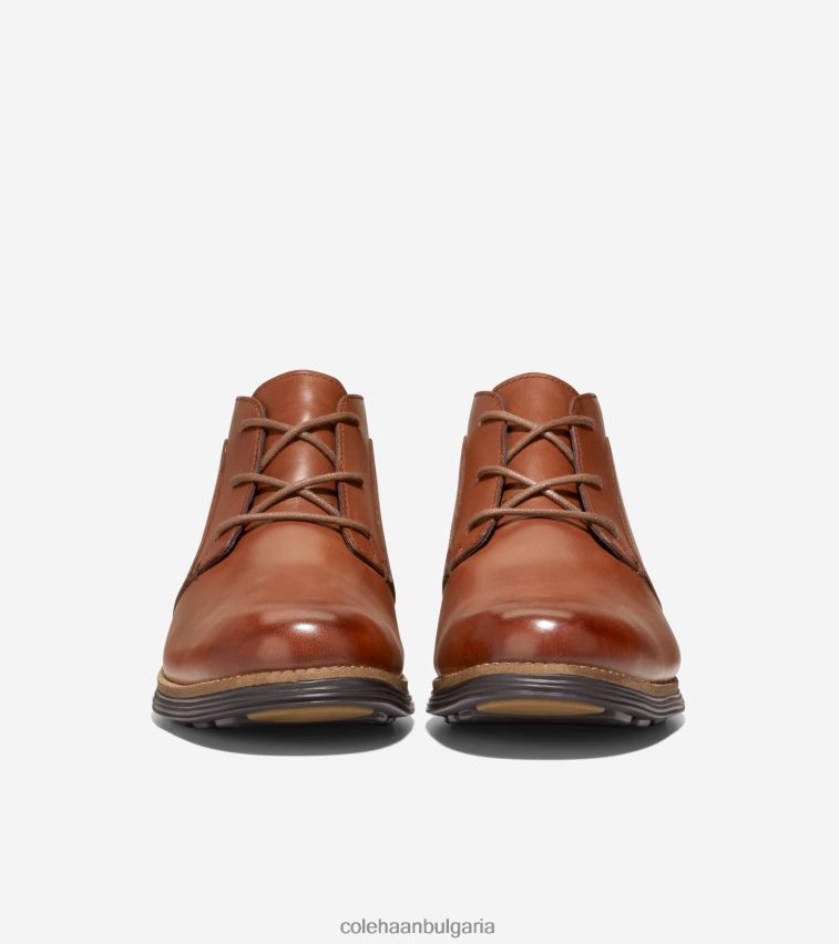 Cole Haan оригинална ботуш Grand Chukka мъже 84PB6Z468 woodbury-тъмно печено обувки