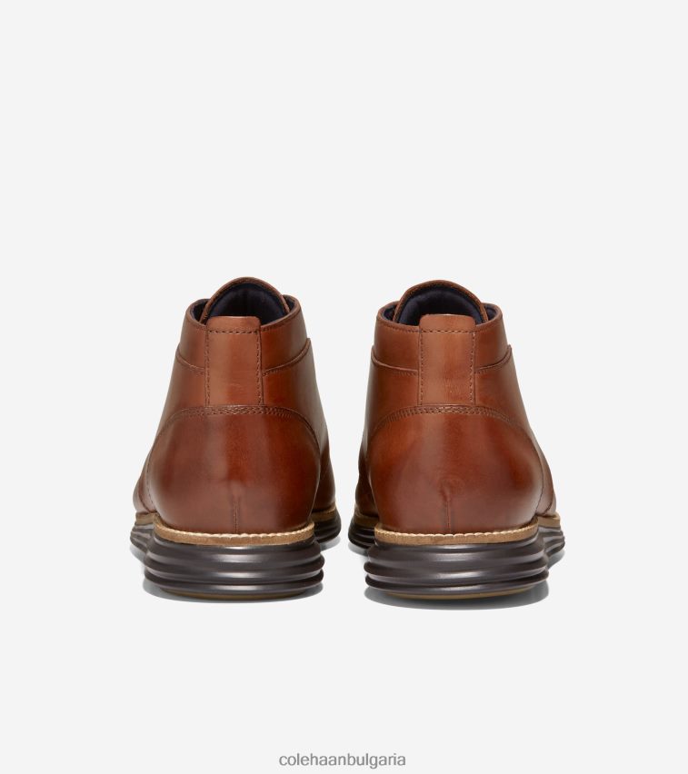 Cole Haan оригинална ботуш Grand Chukka мъже 84PB6Z468 woodbury-тъмно печено обувки