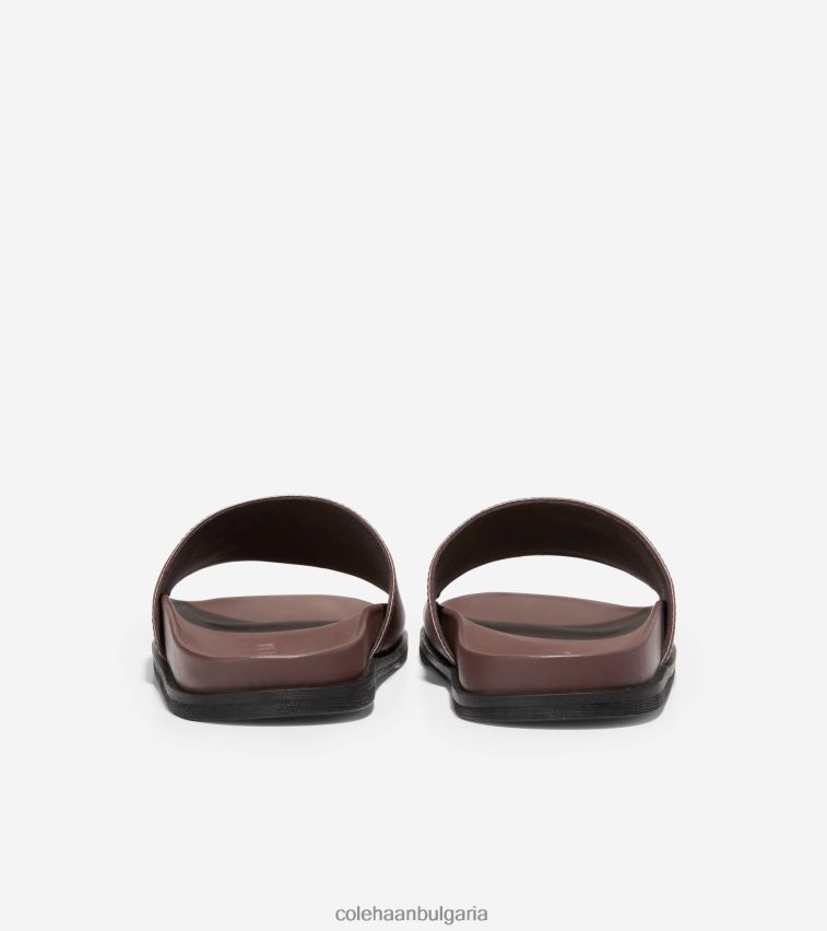 Cole Haan модерни класически сандали с пързалки мъже 84PB6Z249 тъмно кафе обувки