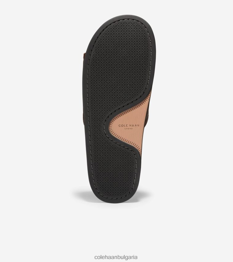 Cole Haan модерни класически сандали с пързалки мъже 84PB6Z249 тъмно кафе обувки