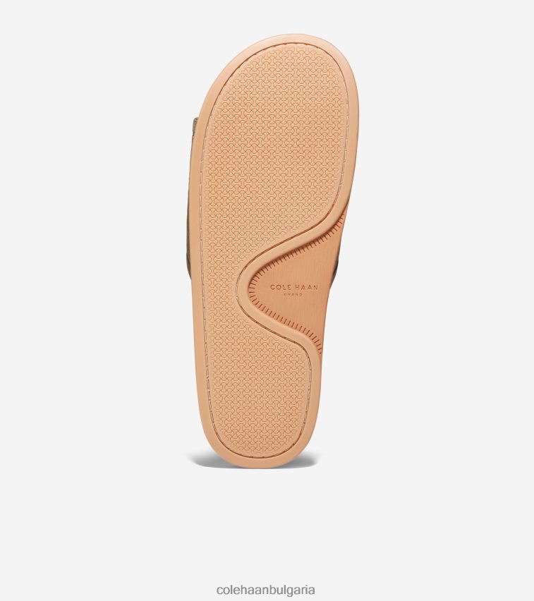 Cole Haan модерни класически сандали с пързалки мъже 84PB6Z251 трюфел-демитасе обувки