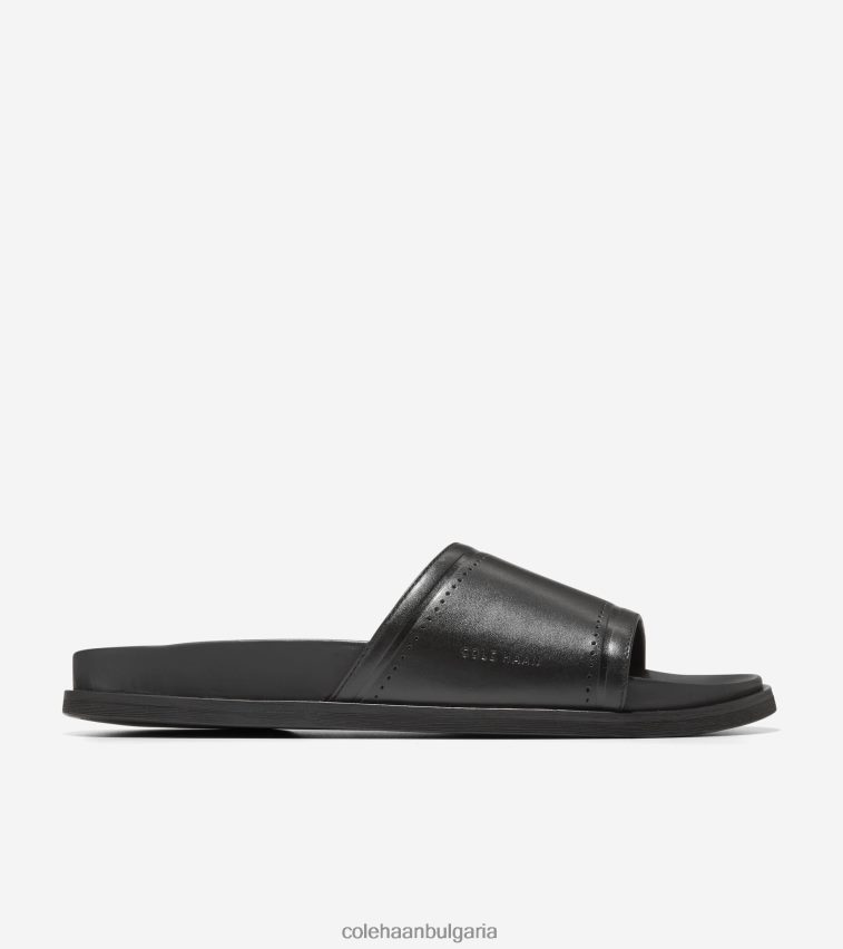 Cole Haan модерни класически сандали с пързалки мъже 84PB6Z252 черен обувки